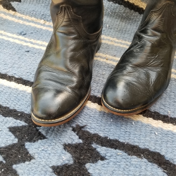 Mens ROPERS BLACK Laredo 10 EE - Picture 7 of 10